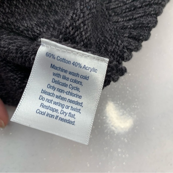 Urban Pipeline Grandpa Sweater  Crew Neck Gray Southwest Print Long Sleeve Retro - Picture 8 of 10